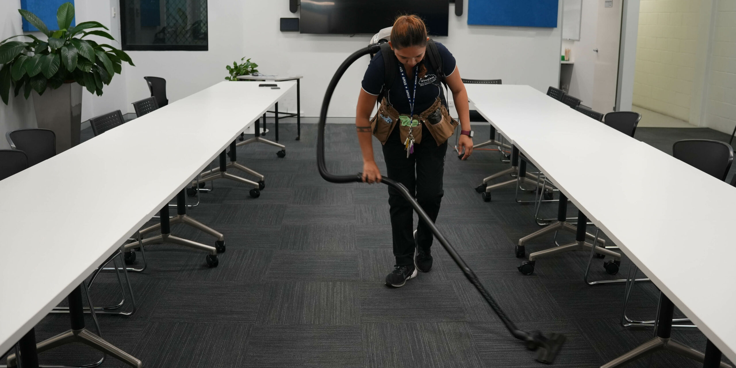 At Urban Clean, we see ourselves as the superheroes of commercial cleaning. Our mission? To swoop in, tackle the mess, and leave your workplace spotlessly clean so you can focus on saving the day in your own business.